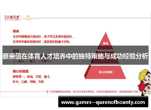 蔡崇信在体育人才培养中的独特策略与成功经验分析